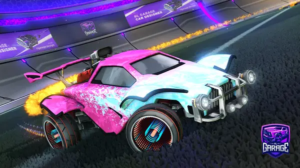 A Rocket League car design from SWIZZNALDO