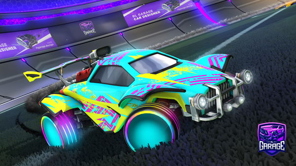 A Rocket League car design from Marvin88420