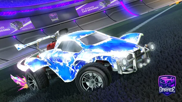 A Rocket League car design from Tom2772
