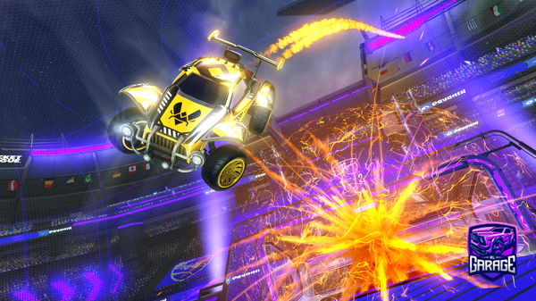 A Rocket League car design from gtisgkdkg