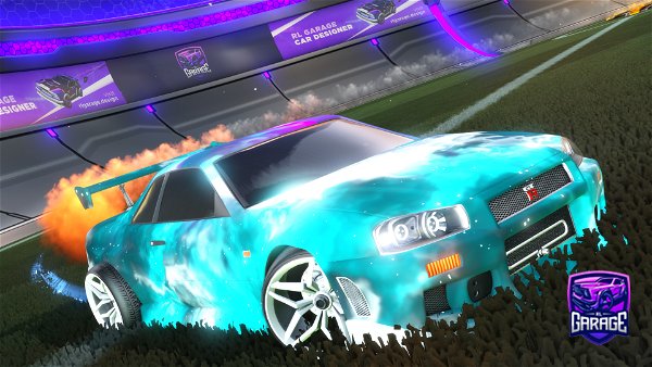 A Rocket League car design from OW3N15THEBOMB