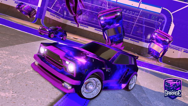 A Rocket League car design from Hxrv-lzz