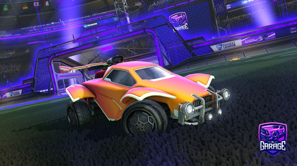 A Rocket League car design from Synoxia_