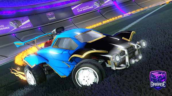 A Rocket League car design from Craig999