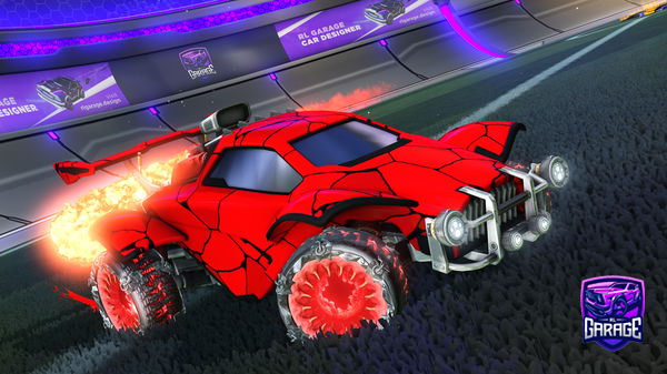 A Rocket League car design from QuickSnipes999