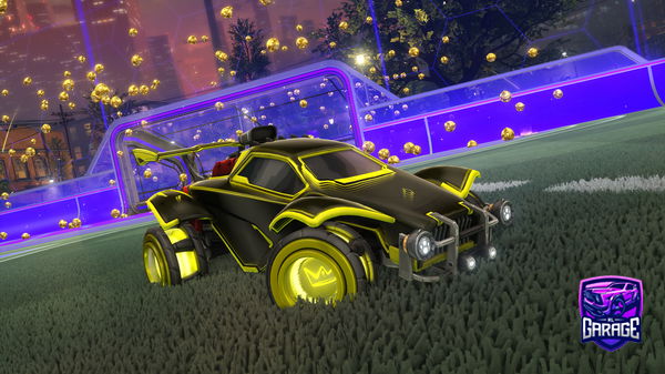 A Rocket League car design from DenM1ha