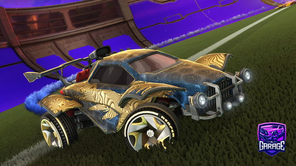 A Rocket League car design from XdFaded21