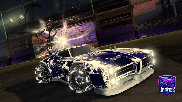 A Rocket League car design from Draconicfrost285