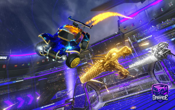 A Rocket League car design from OptixClxdzz