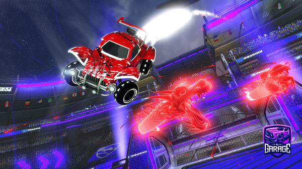 A Rocket League car design from ZIKOZUNO