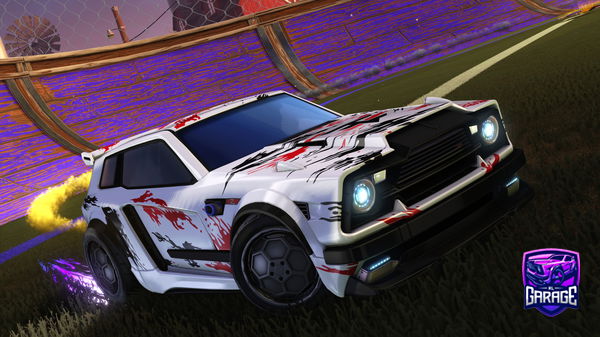 A Rocket League car design from Ghostly_Clutching