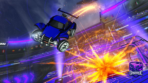 A Rocket League car design from CRYPTONSAB