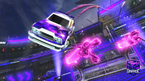 A Rocket League car design from Sulfire