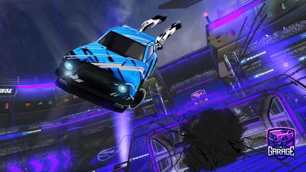 A Rocket League car design from JeyKup