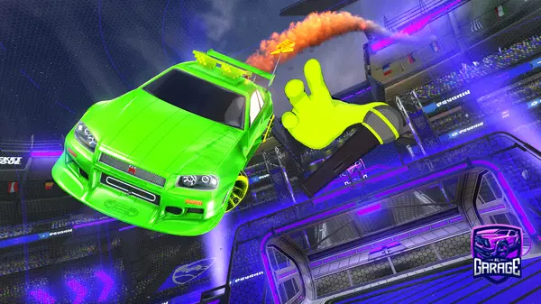 A Rocket League car design from trooper7019