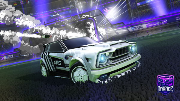 A Rocket League car design from HockeyGar27