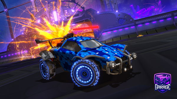A Rocket League car design from ForgottenPhenom