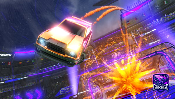 A Rocket League car design from Uniek_12onps