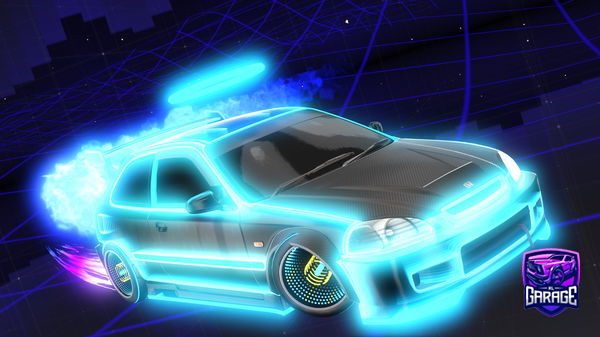 A Rocket League car design from crazyowin1