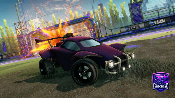 A Rocket League car design from BlackShark_06