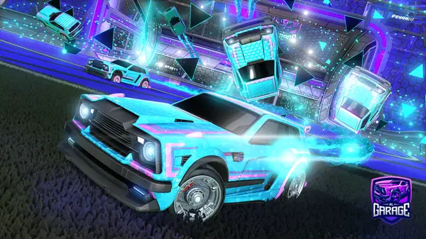 A Rocket League car design from SEXY_ME