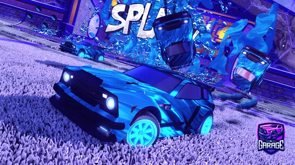 A Rocket League car design from saltyrll