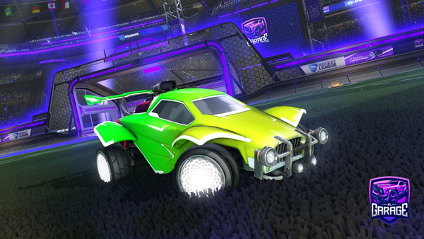A Rocket League car design from Zyyln_