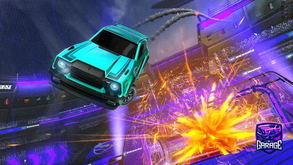 A Rocket League car design from MythGG