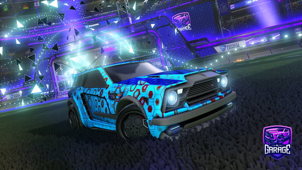A Rocket League car design from David_16
