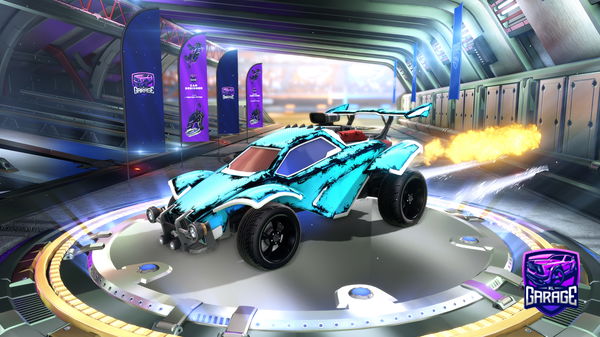 A Rocket League car design from Mysthicsonic