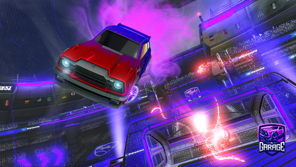 A Rocket League car design from RadioLexa