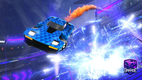 A Rocket League car design from _phantom27