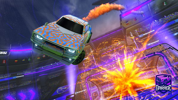 A Rocket League car design from matthewgorrila