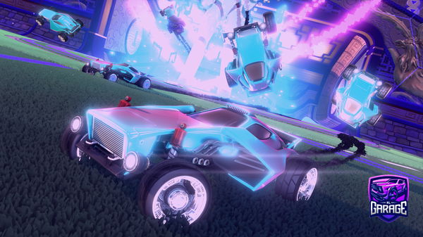 A Rocket League car design from FoxonGYG
