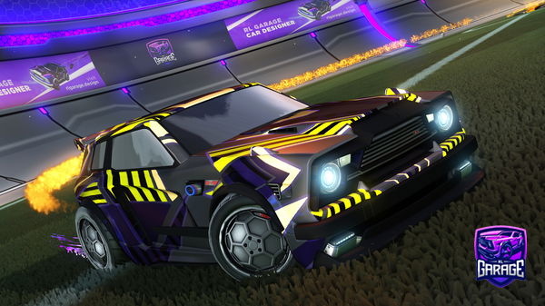 A Rocket League car design from rudysin