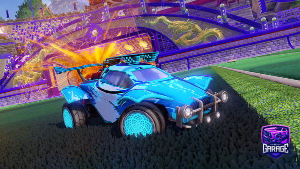 A Rocket League car design from Flkdjdkej