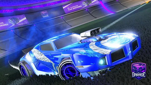 A Rocket League car design from JVRTrading