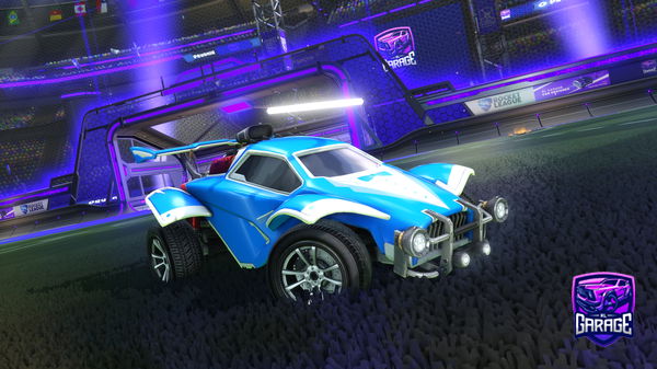 A Rocket League car design from Rodiezac13