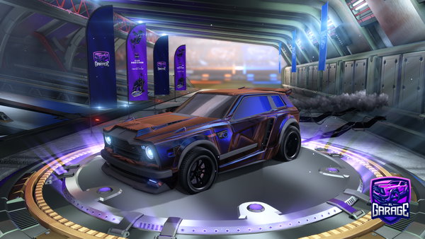 A Rocket League car design from TheCube08