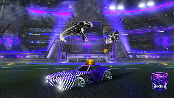 A Rocket League car design from zGidex