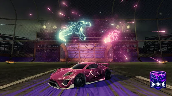 A Rocket League car design from Pliazok