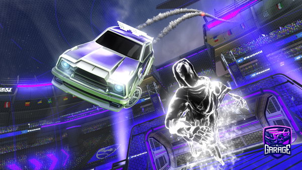 A Rocket League car design from Ninja_potato_11