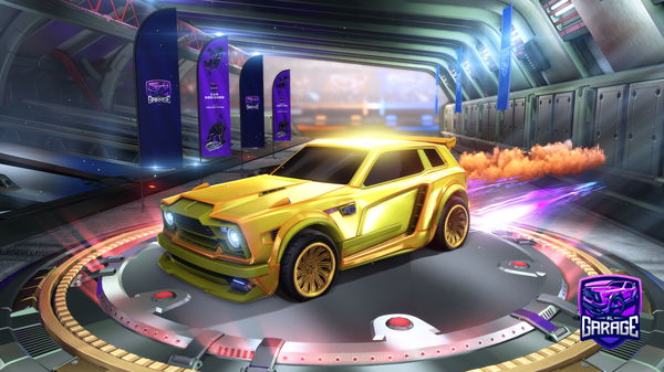 A Rocket League car design from SirSammy