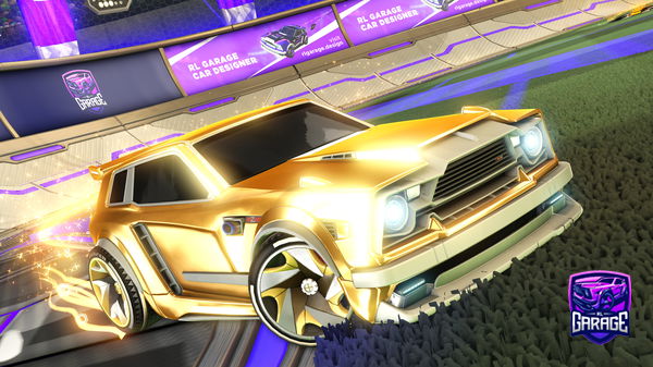 A Rocket League car design from WilliamNRG