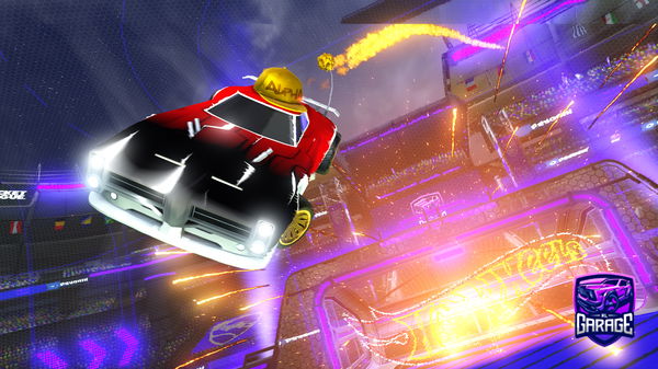 A Rocket League car design from pickuplord