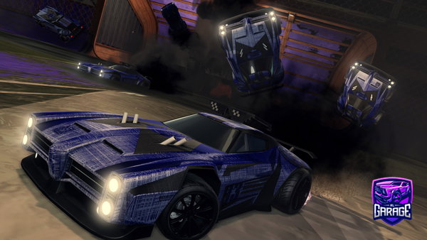 A Rocket League car design from Kronical