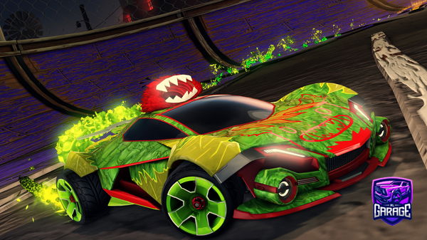 A Rocket League car design from irosario78