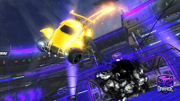 A Rocket League car design from GetCrossed36