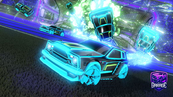 A Rocket League car design from Lionplayz11