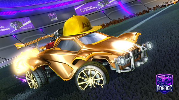 A Rocket League car design from ImANewbie